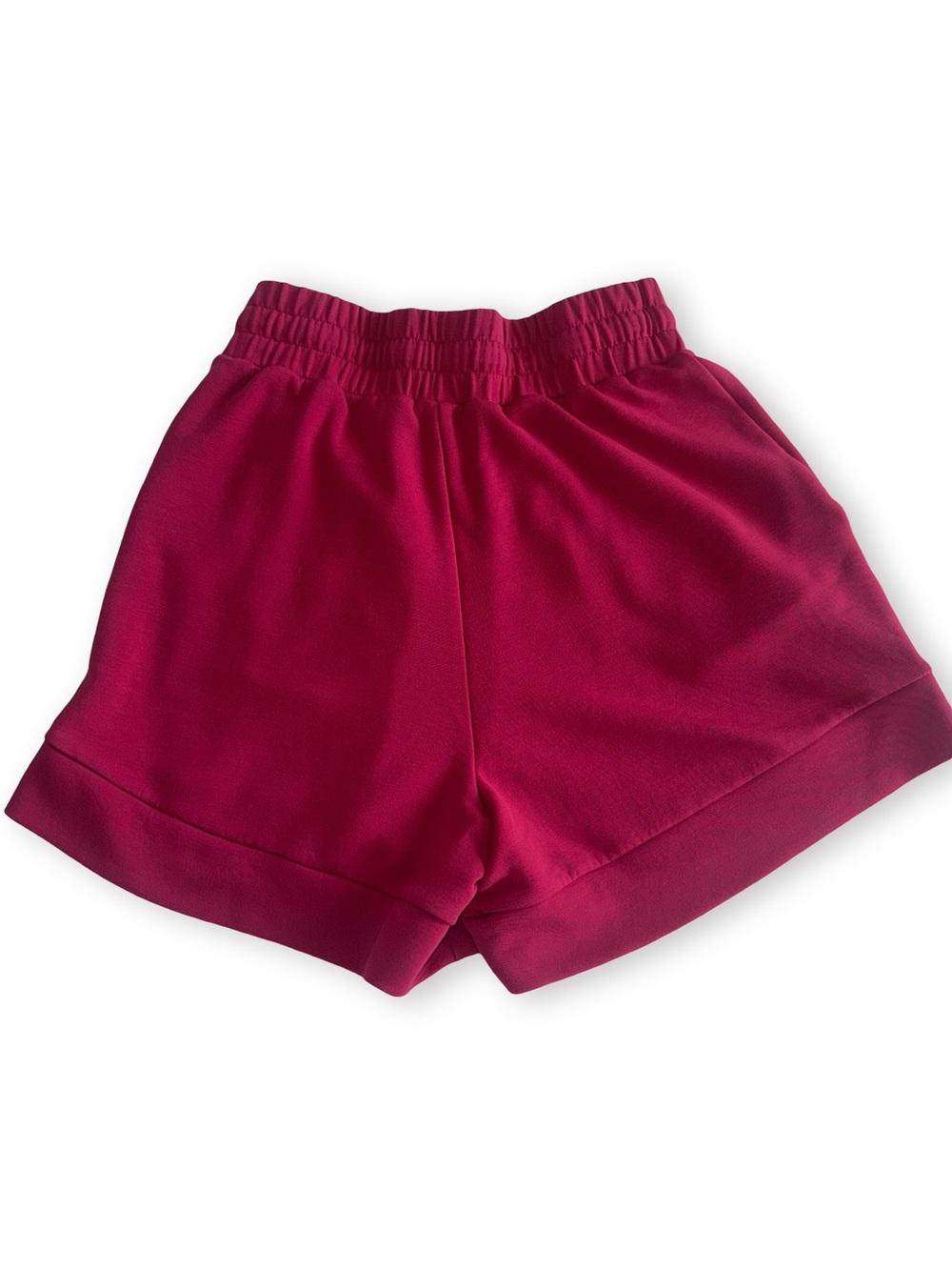 Varley Raspberry Pink Athletic Drawstring Shorts - Picture 3 of 4
